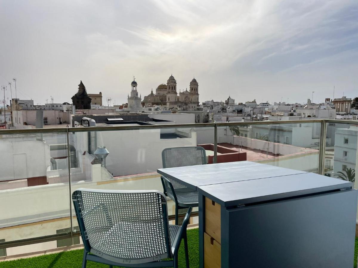 Skyline - Loft With Private Terrace And Breathtaking Views! Appartement Cádiz Buitenkant foto